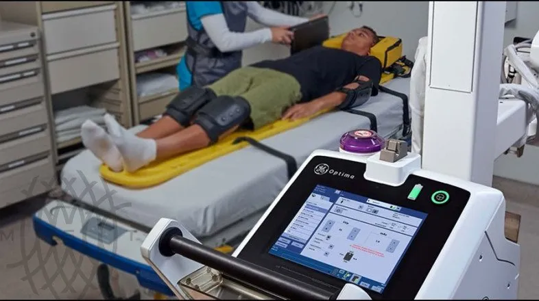 GE HealthCare Optima XR240amx палатный цифровой рентгеновский аппарат